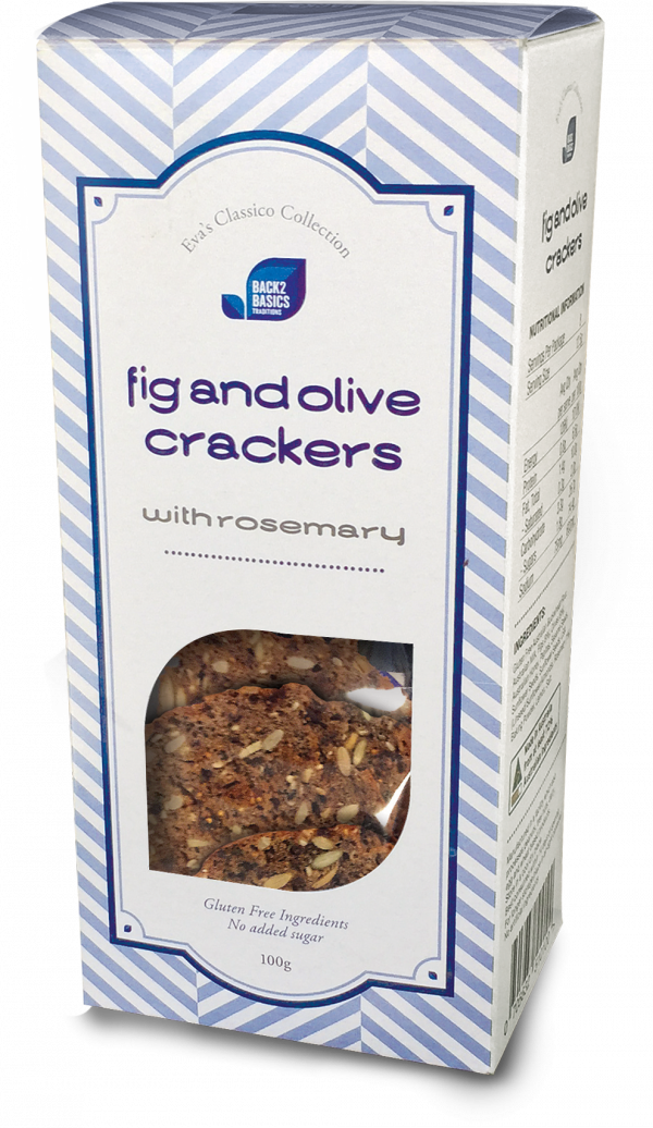 Fig & Olive Crackers Front