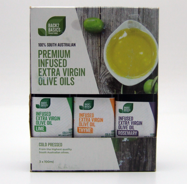 Infused Extra Virgin Olive Oils 3Pk